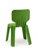 Replica Alma kids Chair - Red/White/Green